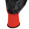 Перчатки полиэфирные с чёрным нитрильным покрытием, размер 9, 13 класс вязки Stels 678705