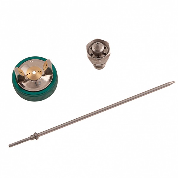 Набор для краскораспылителя AG950LVLP и AS951LVLP : сопло 1.5 мм, игла, чашка Stels 57344