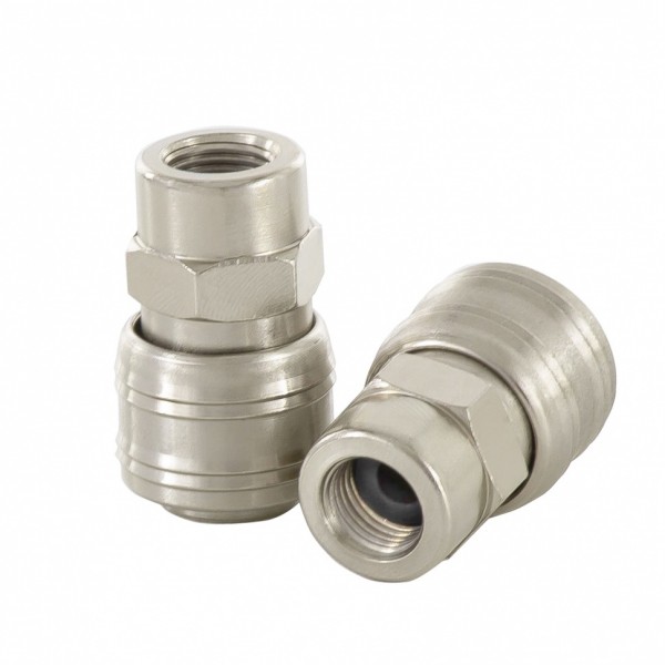 Муфта универсальная быстросъемная (мама), 1/4, внутренняя резьба, 2 шт, Stels 57050