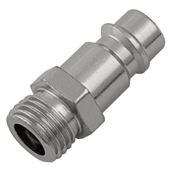 Ниппель универсальный быстросъемный (папа), 1/4, внешняя резьба, 2 шт, Stels 57053