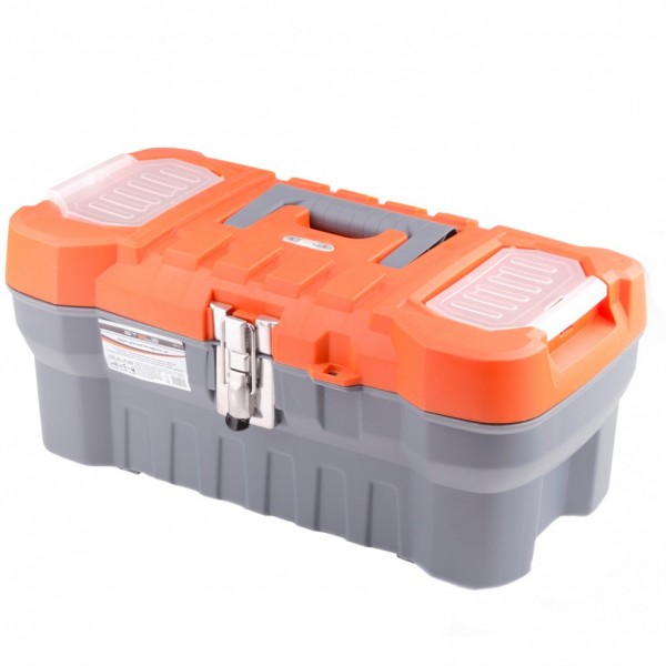 Ящик для инструмента с металлическими замками 16 17.5 x 21х41 Россия Stels 90711