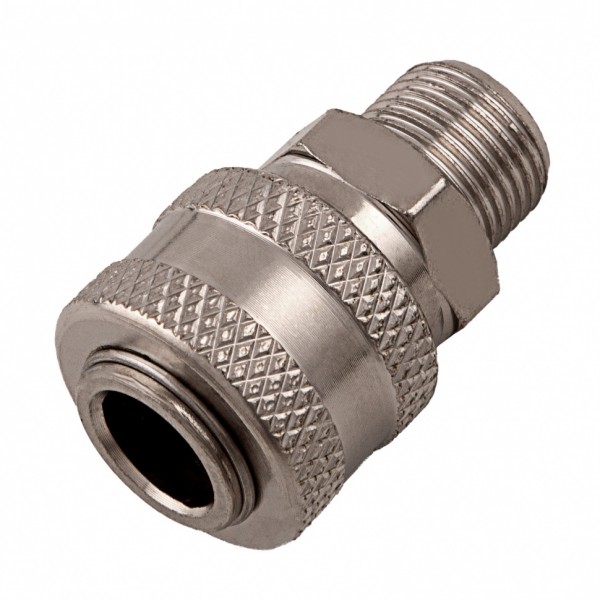 Муфта универсальная быстросъемная (мама), 3/8, внешняя резьба, 2 шт, Stels 57057