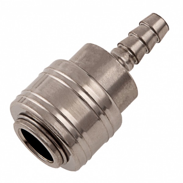 Муфта универсальная быстросъемная (мама), 3/8, со штуцером елка под шланг 6 мм, 2 шт, Stels 57058