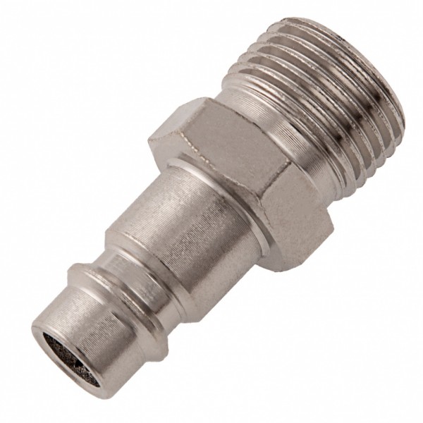 Ниппель универсальный быстросъемный (папа), 3/8, внешняя резьба, 2 шт, Stels 57059