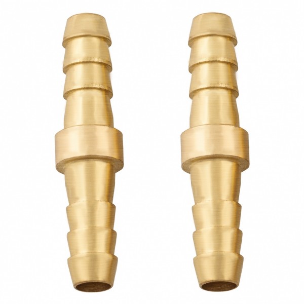 Штуцер елка двусторонний соединительный под шланг 8 мм, 2 шт, Stels 57062