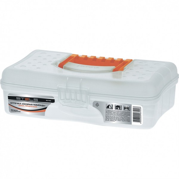 Аптечка Скорая помощь мини прозрачная Stels 90742