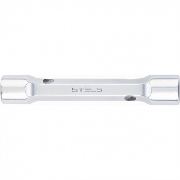 Ключ трубка торцевой усиленный, 17 х 19 мм, CrV Stels 13774