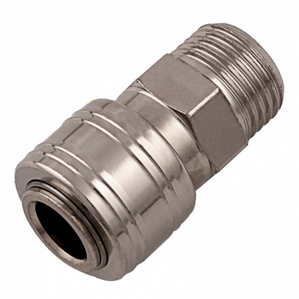 Муфта универсальная быстросъемная (мама), внешняя резьба 1/2, 1 шт, Stels 57065