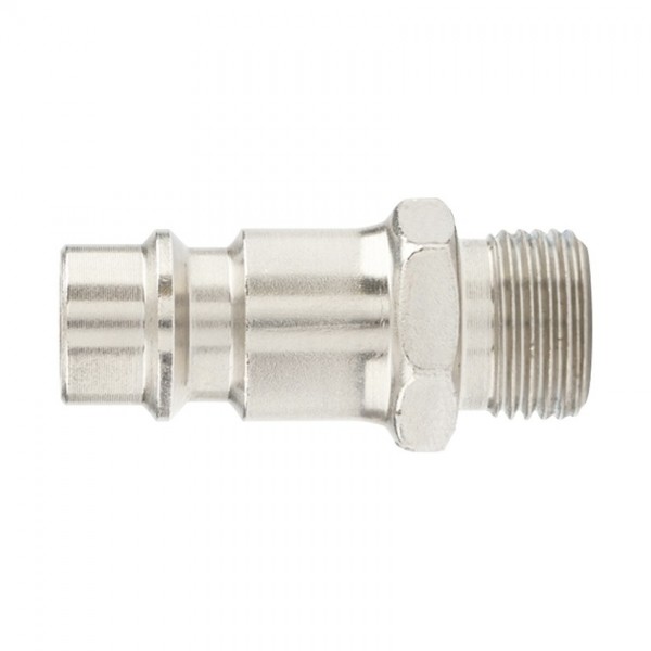 Ниппель универсальный быстросъемный (папа), внешняя резьба 1/2, 2 шт, Stels 57067