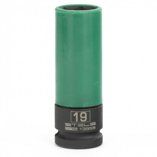 Головка ударная для колесных дисков, 19 мм, 1/2 Stels 13955