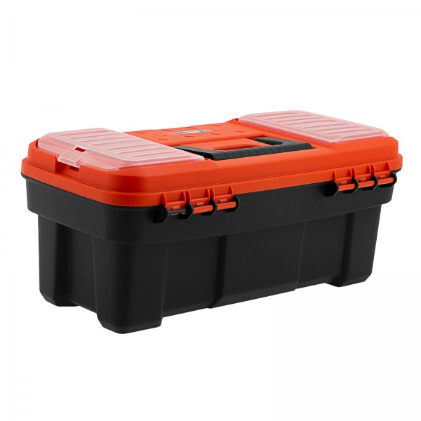 Ящик для инструмента с мет. замками 16, 410х210x175 мм Россия Stels 90746